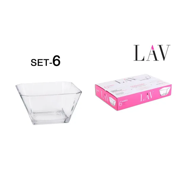 set seis bols cristal karen 300cc