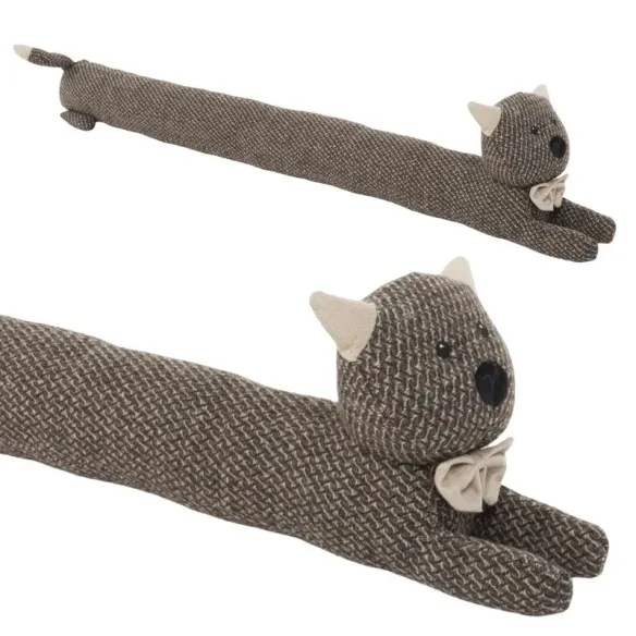 burlete cortavientos gato marron