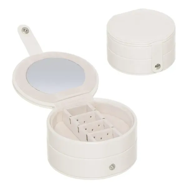 joyero redondo dos niveles