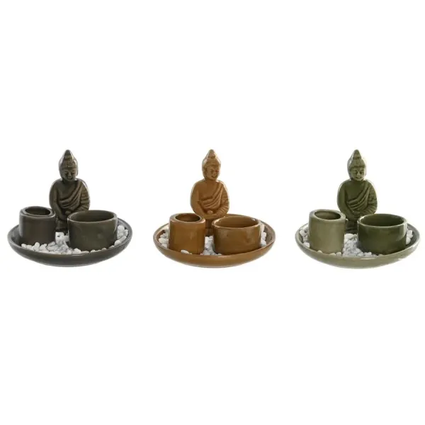 soporte incienso ceramica buda