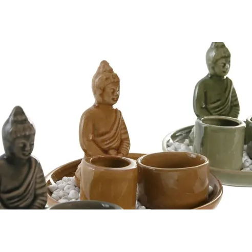 soporte incienso ceramica buda