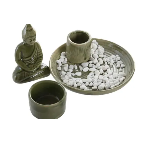 soporte incienso ceramica buda