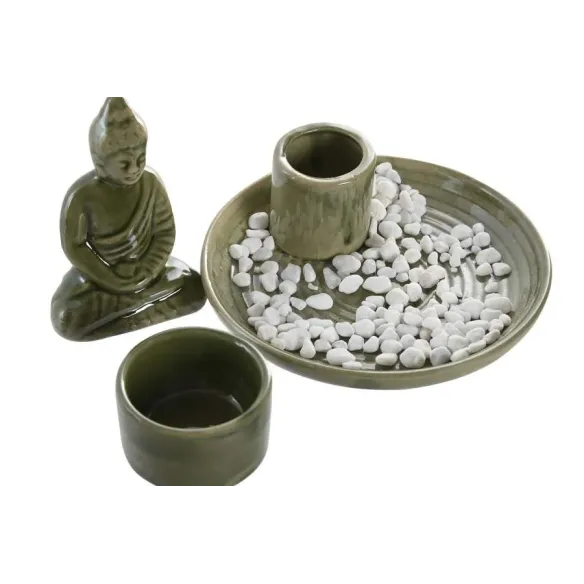 soporte incienso ceramica buda