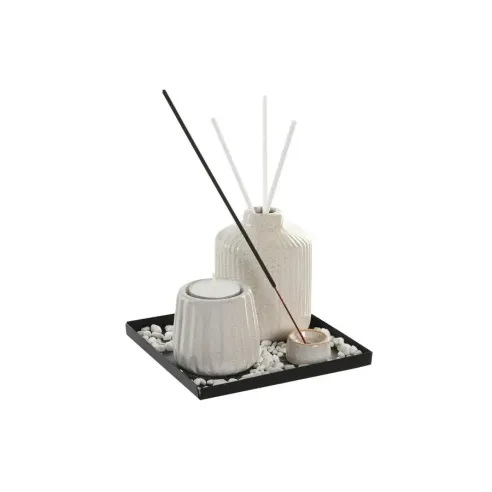 set ambientador mikado ceramica