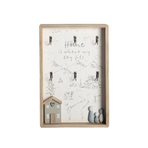 caja guardallaves abierta familia