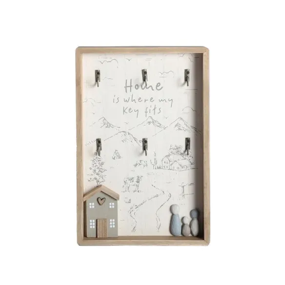 caja guardallaves abierta familia