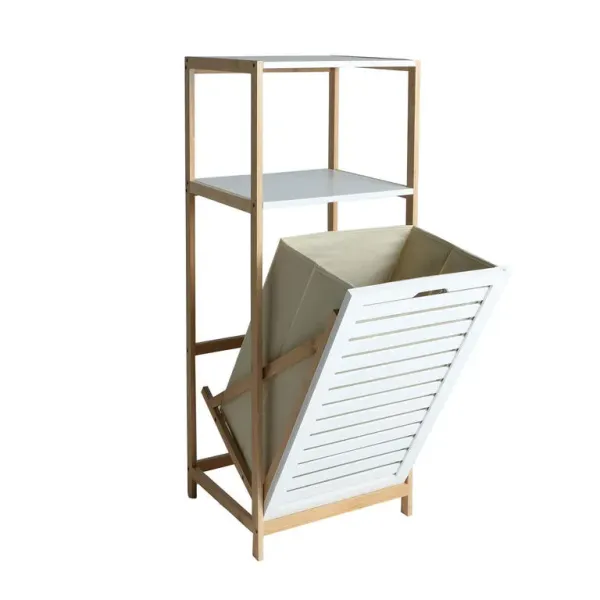 estanteria ropero blanco madera 2