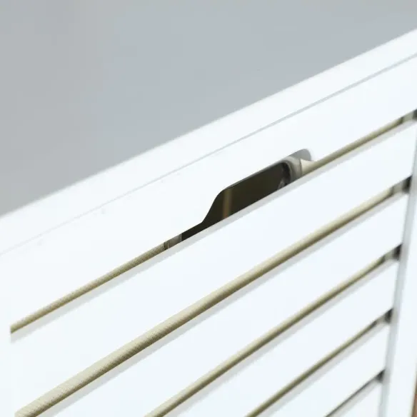 estanteria ropero blanco madera