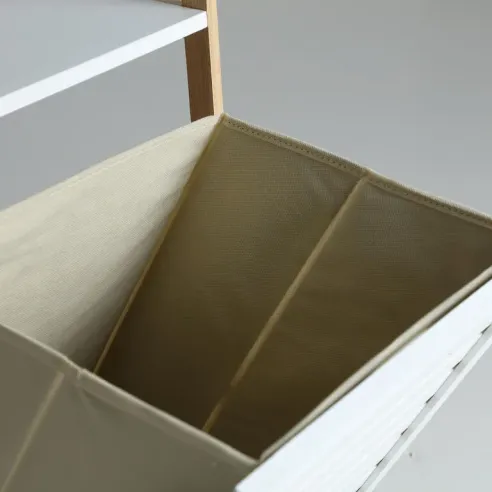 estanteria ropero blanco madera