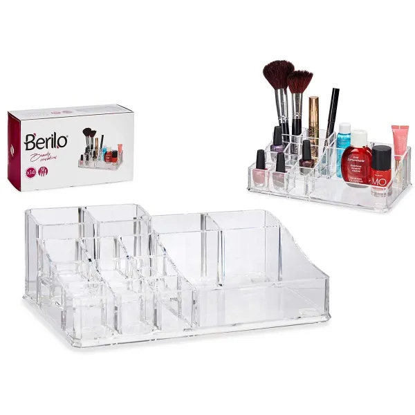 organizador cosmetica 14 compartimentos