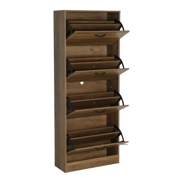 zapatero 4 puertas madera 2