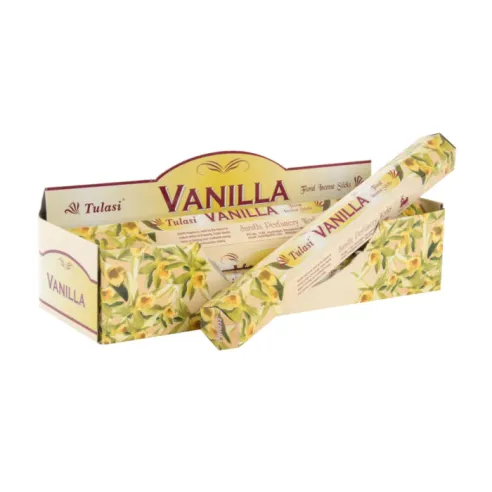 incienso varilla vainilla 20 unid 25cm