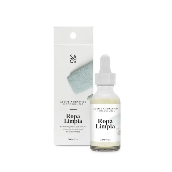 aceite aromatico ropa limpia hidrosolubl