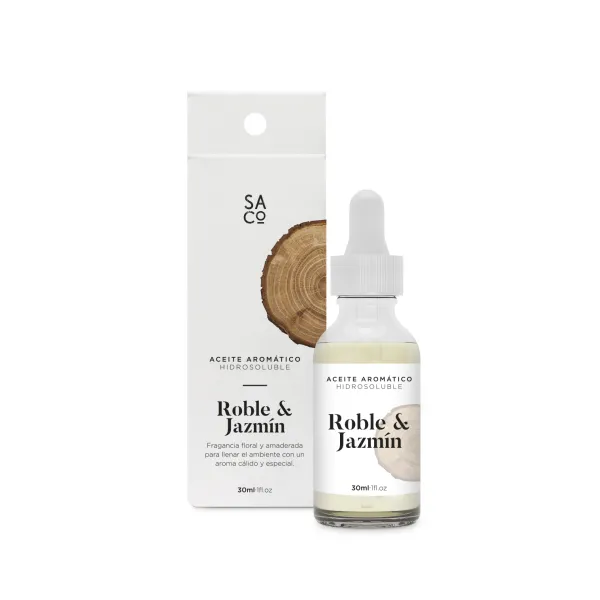 aceite aromatico roble y jazmin hidrosol