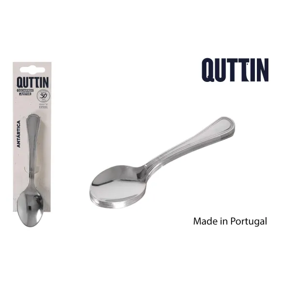 set seis chucharas postre antartica