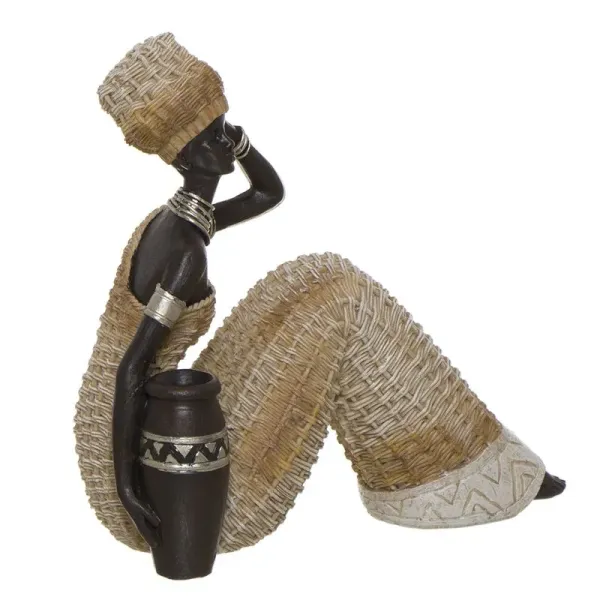 figura africana con basija