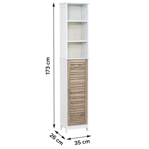 armario alto estantes y puerta stockolm