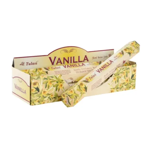 incienso varilla vainilla 20 unid 25cm