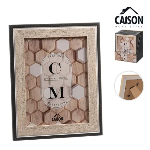 marco de fotos 15x20 geo wood