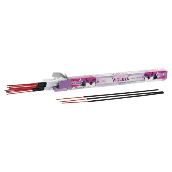incienso varillas violeta 20und 25 cm 2