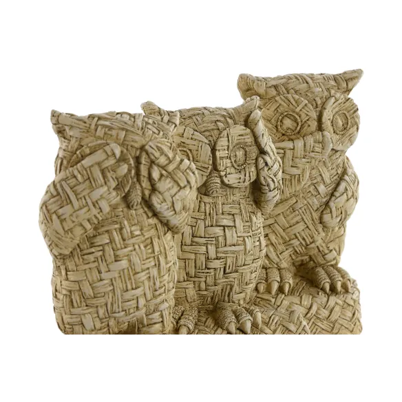 figura buho simil rattan sentidos