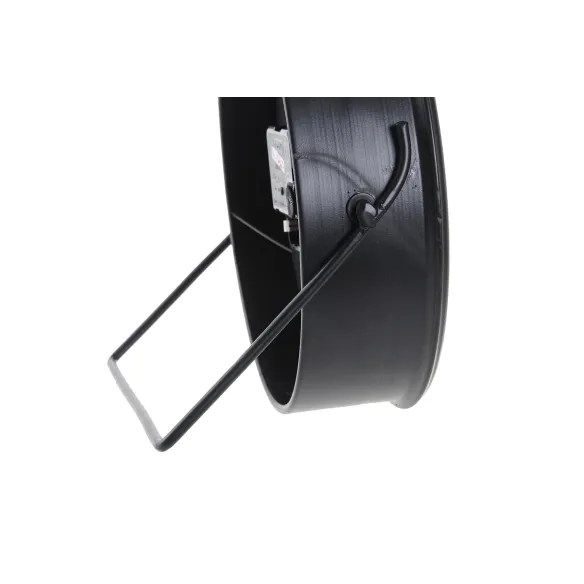 reloj sobremesa hierro cristal redondo