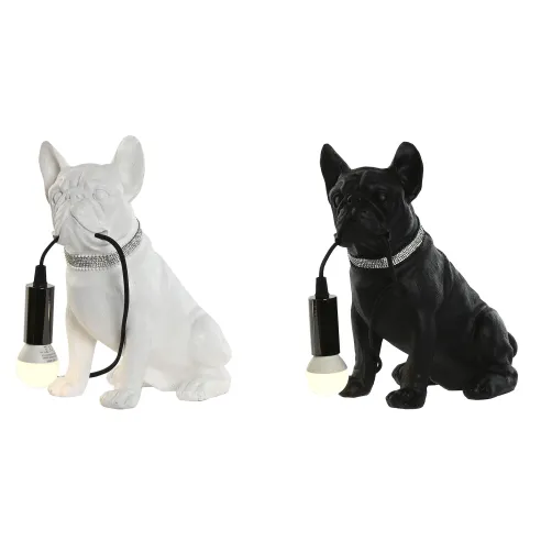 lampara sobremesa perro bulldog