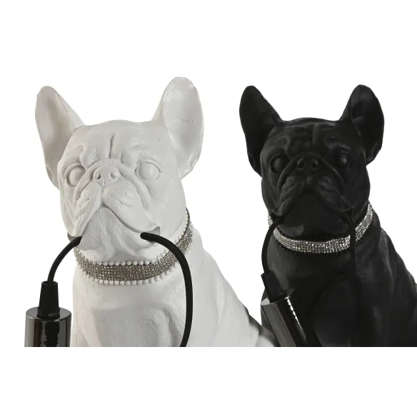 lampara sobremesa perro bulldog