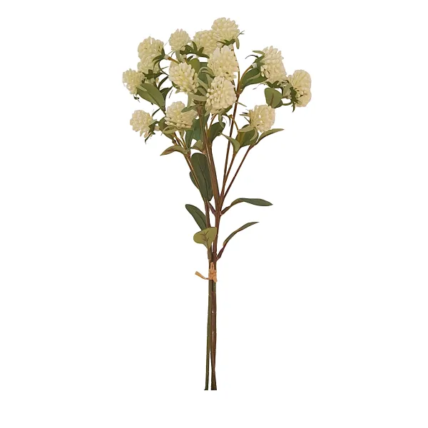 ramo atado trifolium blanco