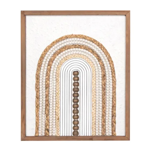 cuadro etnico madera