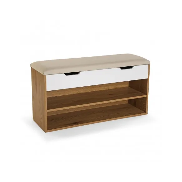 banco zapatero con cajon