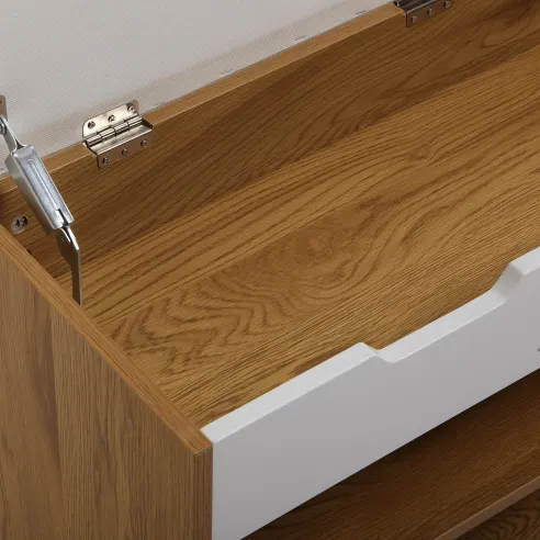 banco zapatero con cajon