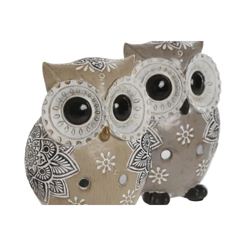 figura buho marron