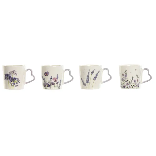 mug lavanda flores 400 ml