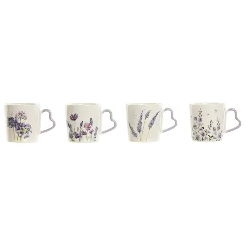 mug lavanda flores 400 ml