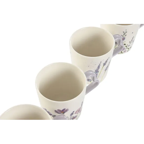 mug lavanda flores 400 ml