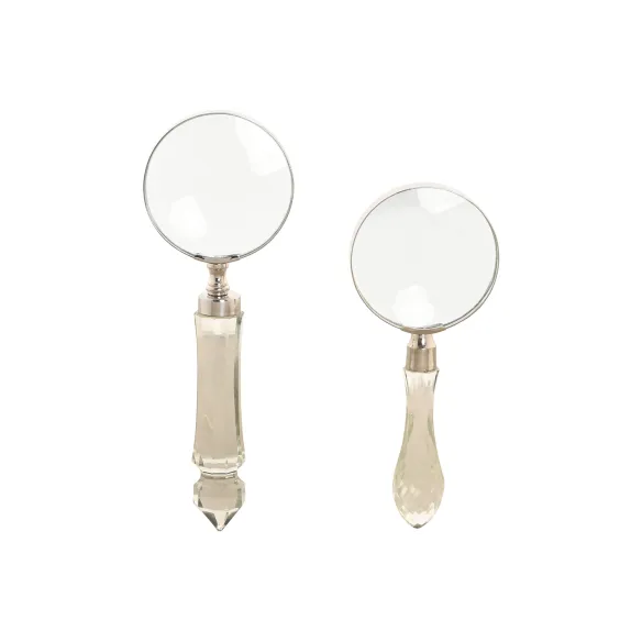 lupa mano cristal aunmento