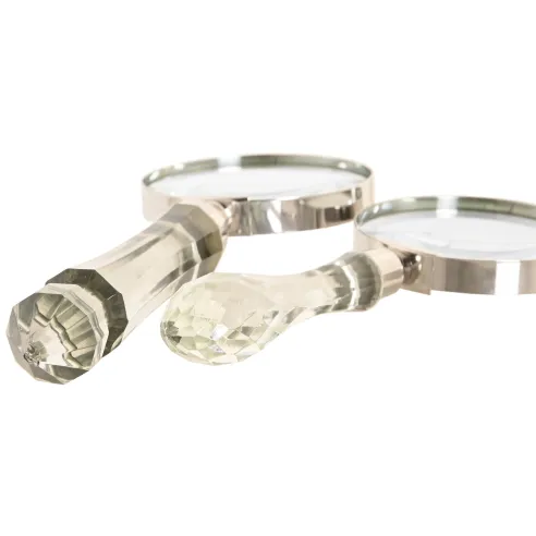 lupa mano cristal aunmento