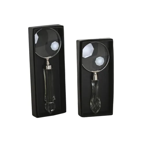 lupa mano cristal aunmento