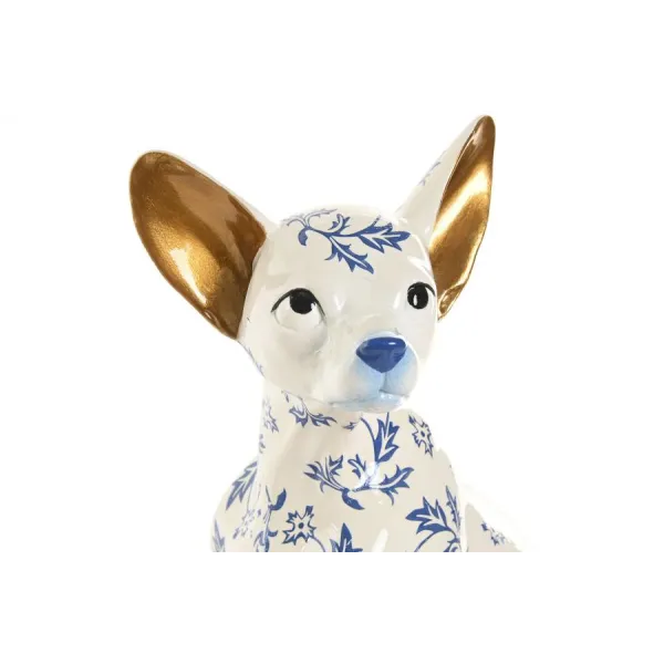 figura perro chihuahua azul y blanco 2