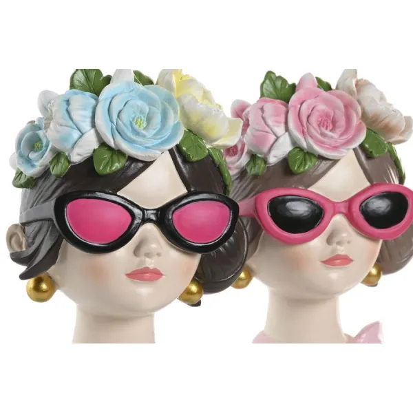 figura chica flores resina 2