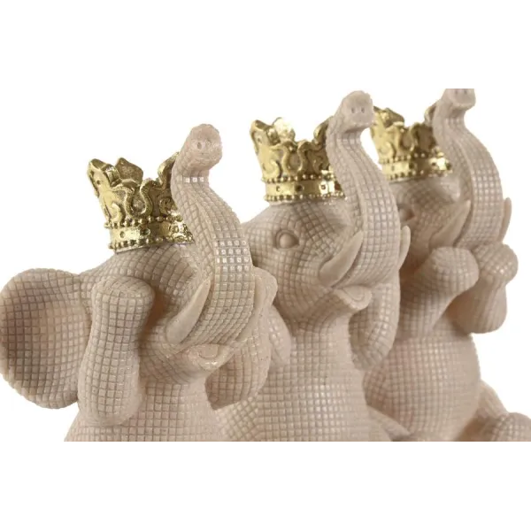 figura elefente con corona marron 2