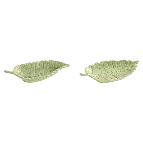 bandeja vaciabolsillos hoja verde