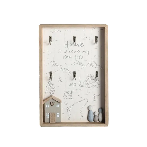 caja guardallaves abierta familia