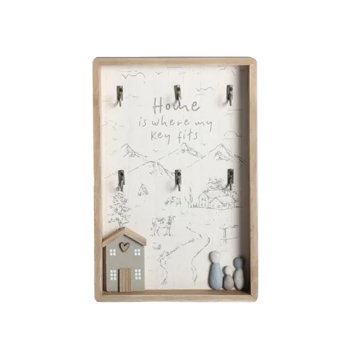 caja guardallaves abierta familia