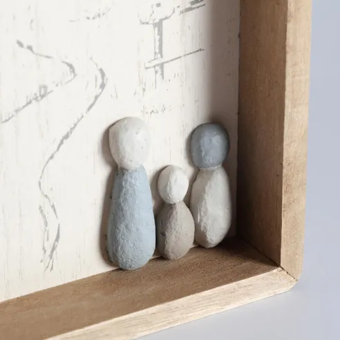 caja guardallaves abierta familia