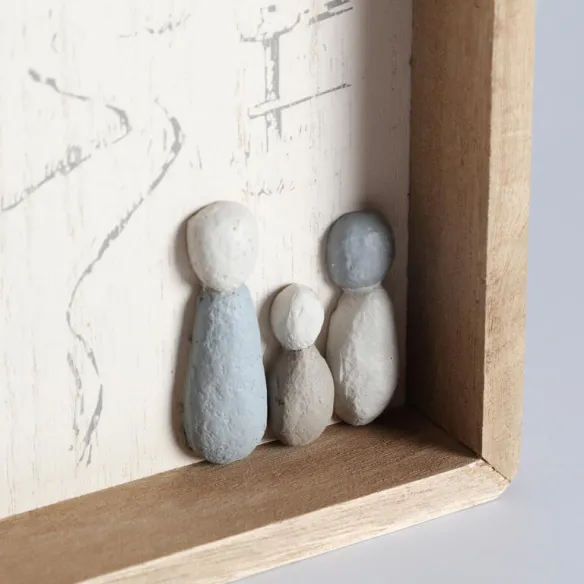 caja guardallaves abierta familia