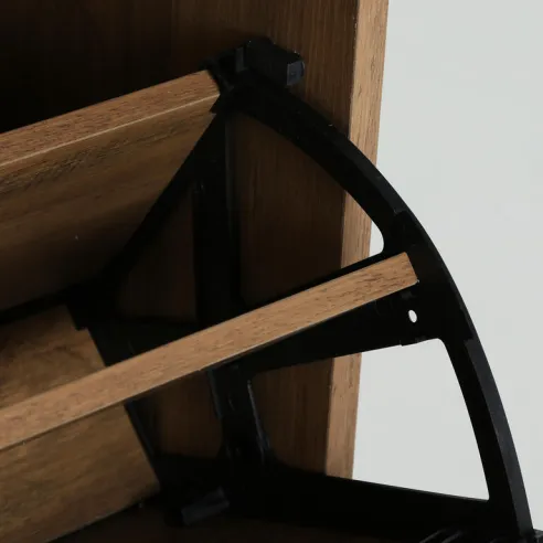 zapatero dos puertas madera