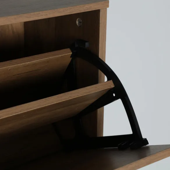 zapatero tres puertas madera