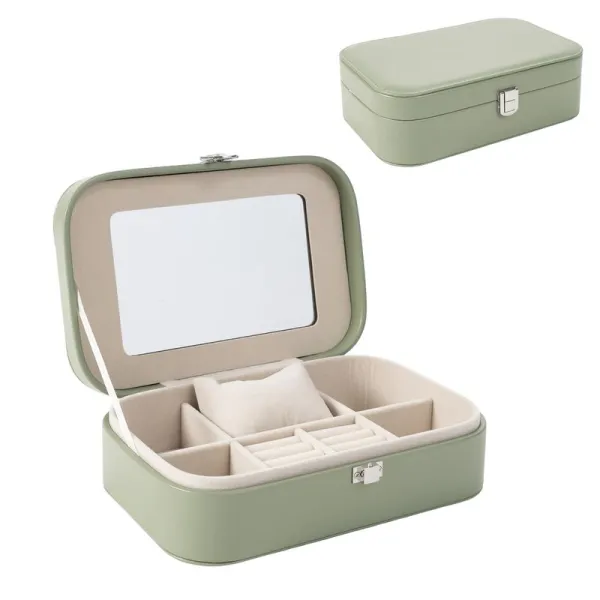 joyero viaje verde basil